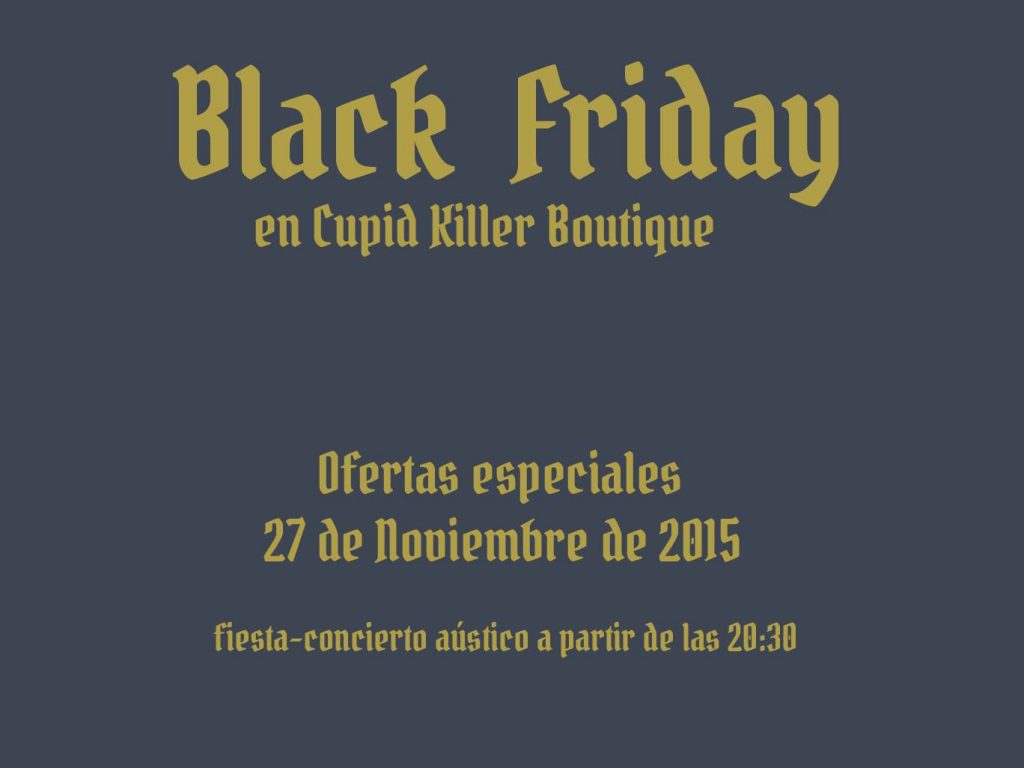 blackfriday cupid killer