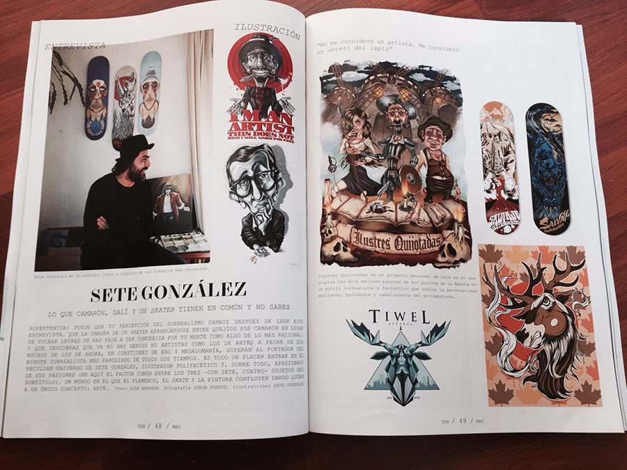 sete gonzalez tiwel camaron ilustrador
