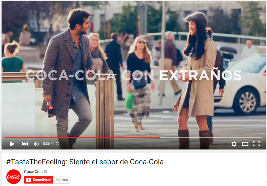 coca-cola tiwel siente el sabor