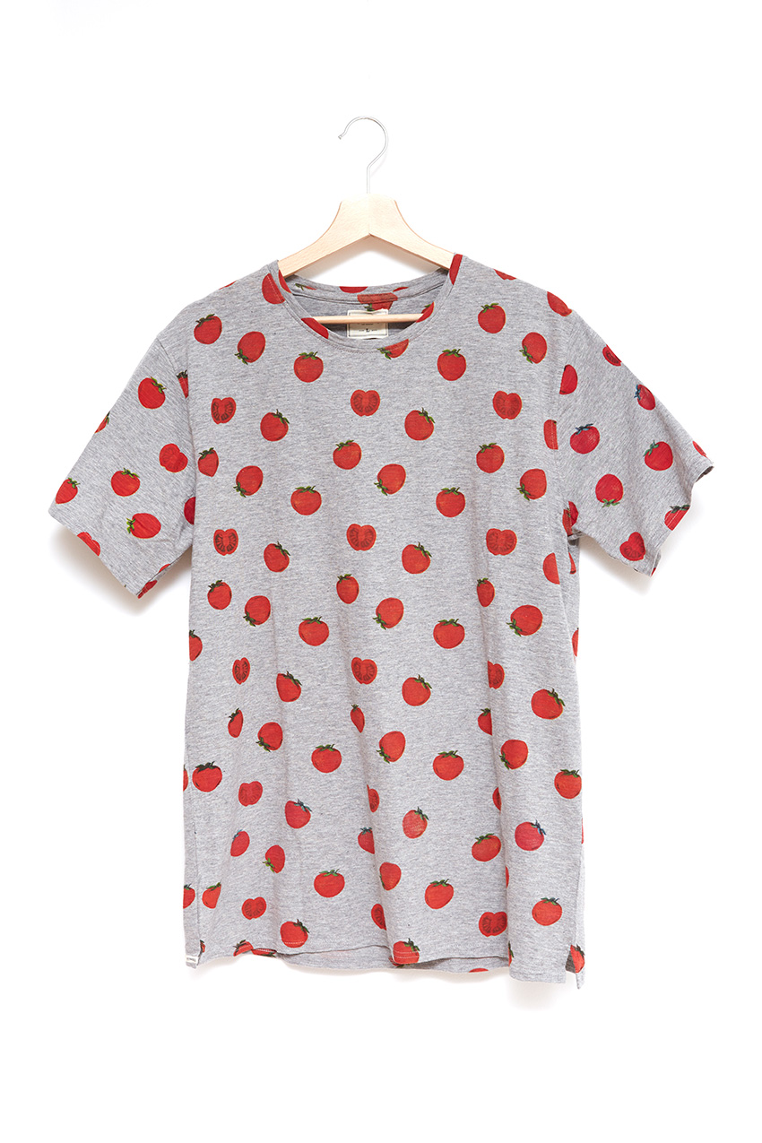 Camiseta-Tomato-Grey-Melange Camiseta-Tomato-Grey-Melange
