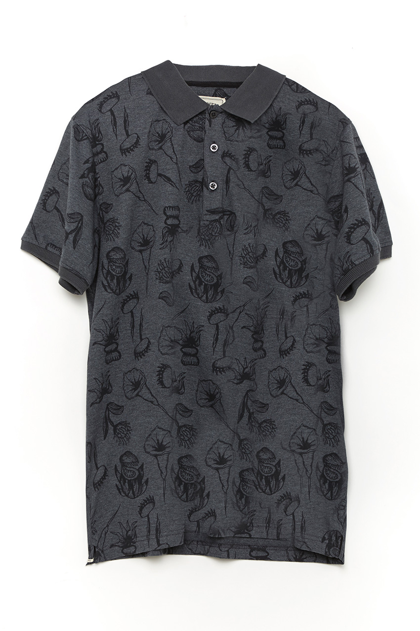 Polo-Odre-Charcoal-Melange Polo-Odre-Charcoal-Melange