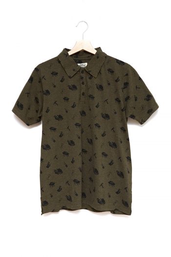 Polo-Wolfi-Olive-Command-Melange