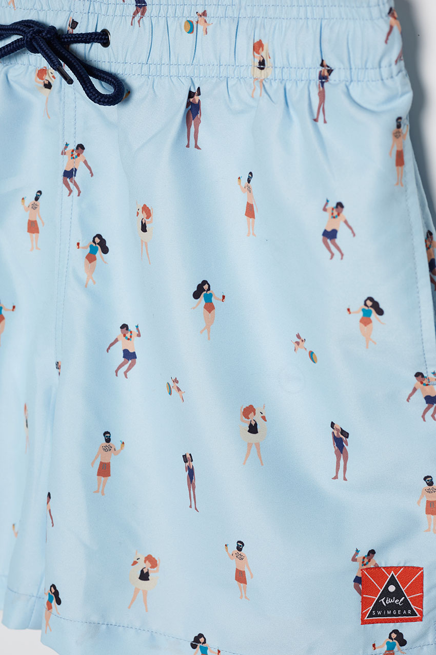 Bañador Pooly Work Blue 04 Bañador Pooly Work Blue 04