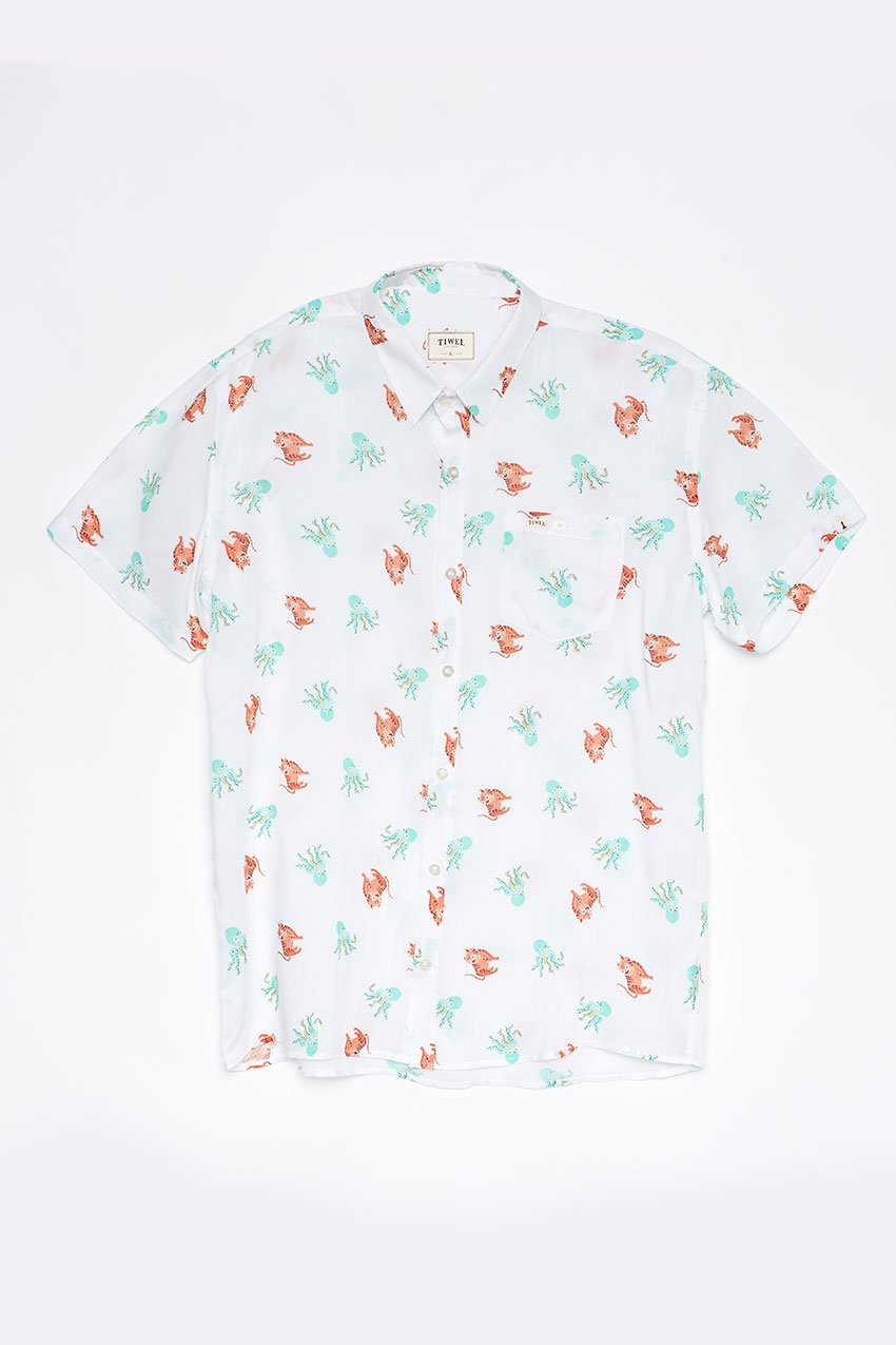 Camisa Acapulco Tiwel off white Camisa Acapulco Tiwel off white