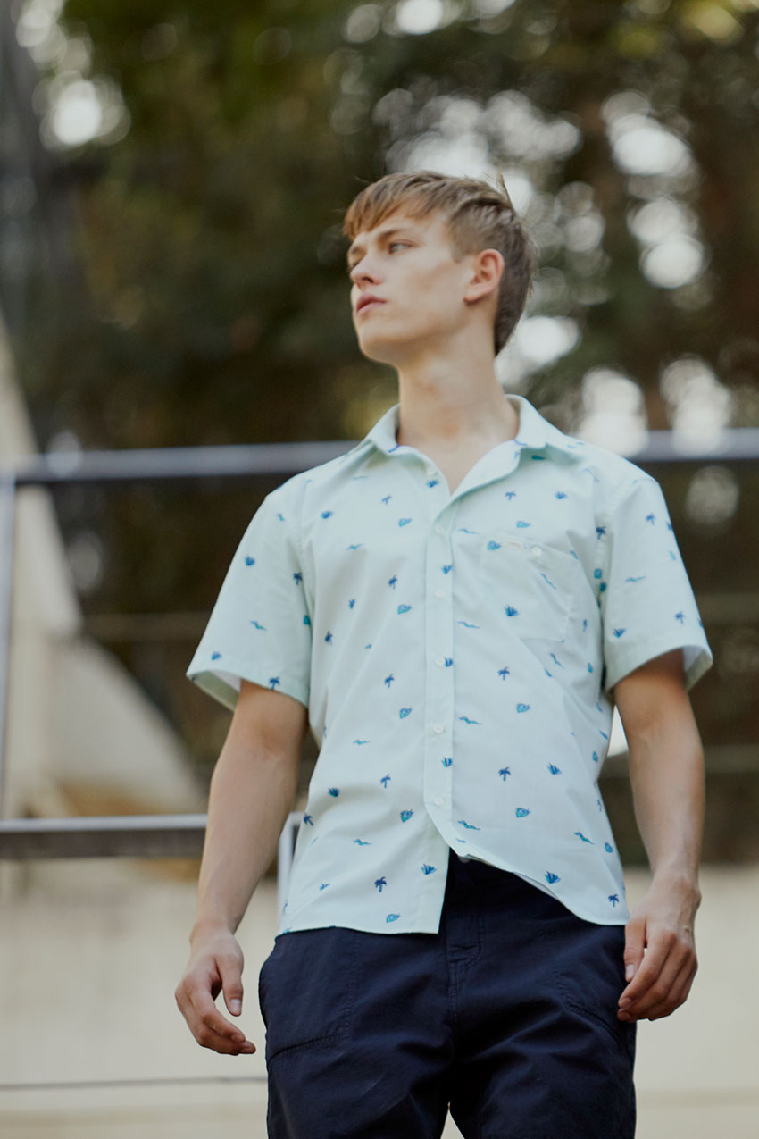 Camisa Addu Tiwel meadow mist 02 Camisa Addu Tiwel meadow mist 02