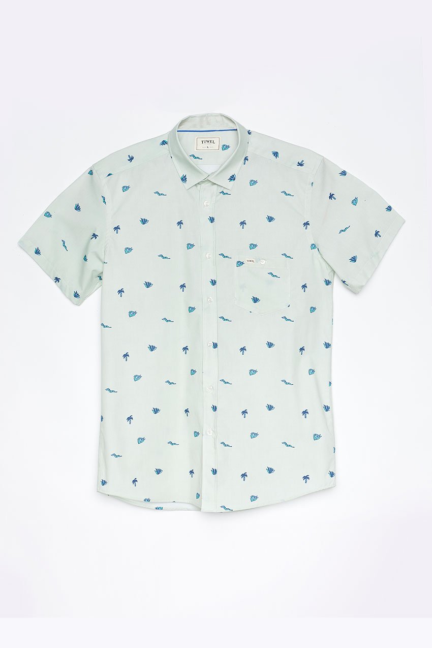 Camisa Addu Tiwel meadow mist Camisa Addu Tiwel meadow mist