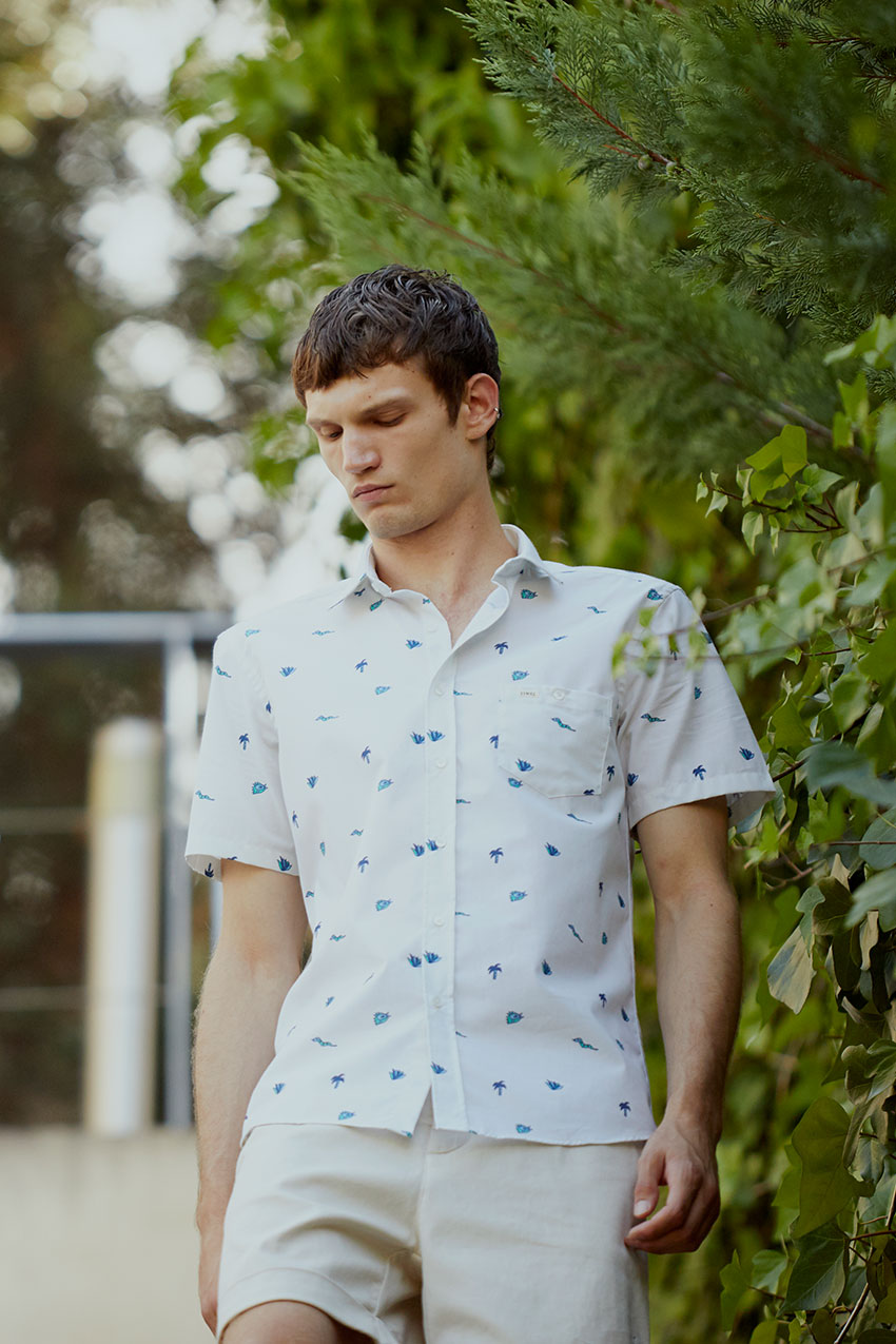 Camisa Addu Tiwel off white 06 Camisa Addu Tiwel off white 06