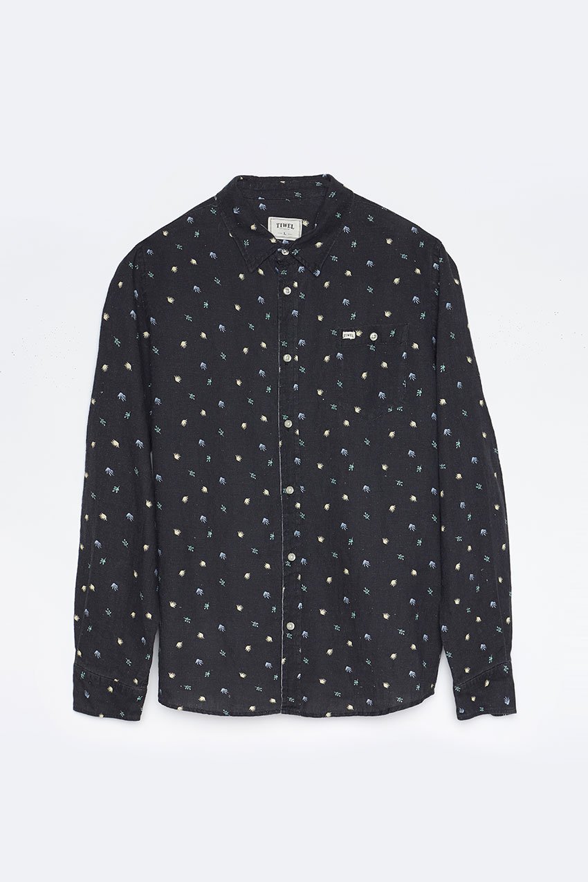 Camisa Algae Tiwel pirate black Camisa Algae Tiwel pirate black