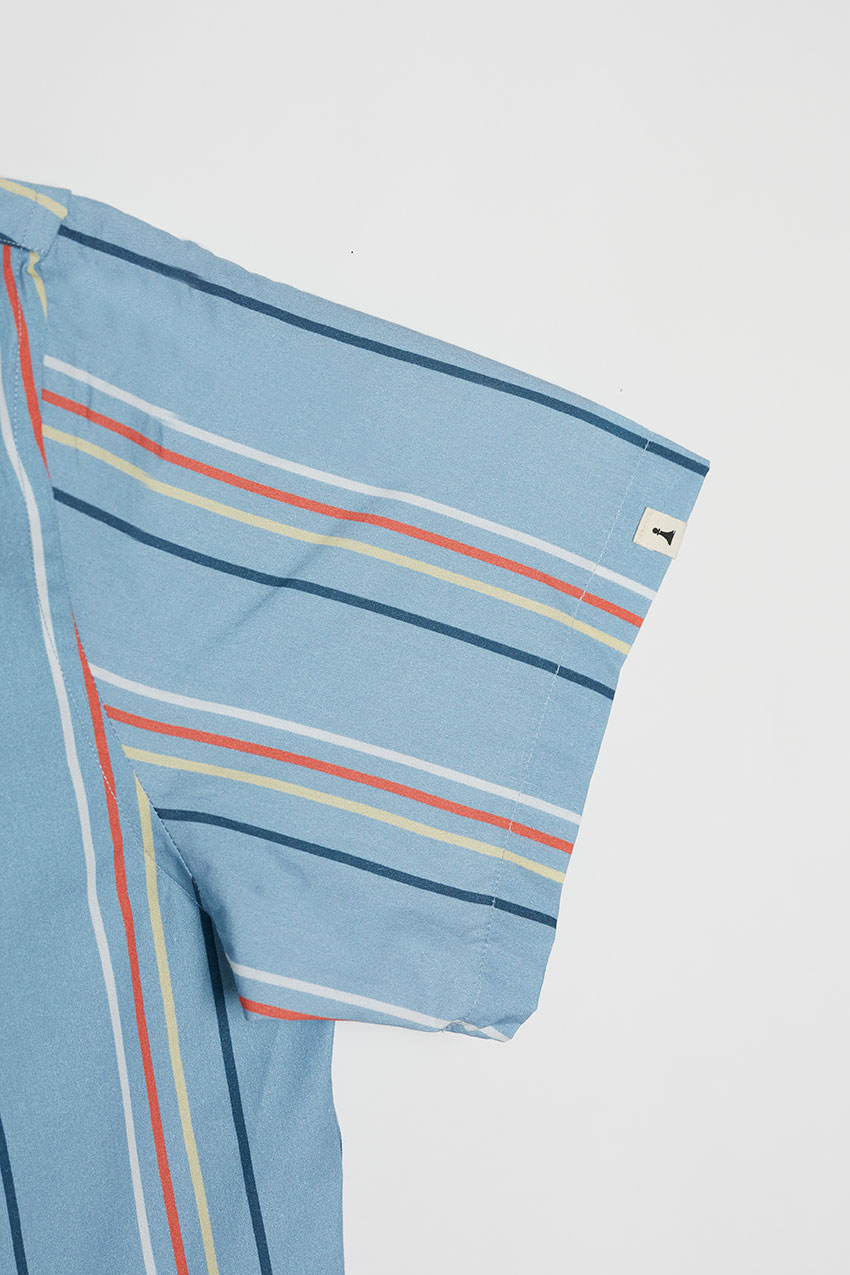 Camisa Bart Panama Blue 02 Camisa Bart Panama Blue 02