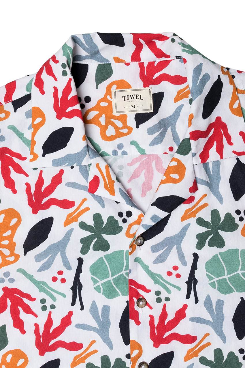 Camisa Dominica Optic White 03 Camisa Dominica Optic White 03