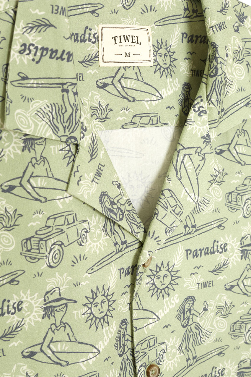 Camisa Edene Reseda Green 02 Camisa Edene Reseda Green 02