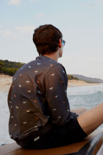 Camisa Faune Tiwel dark blue 04