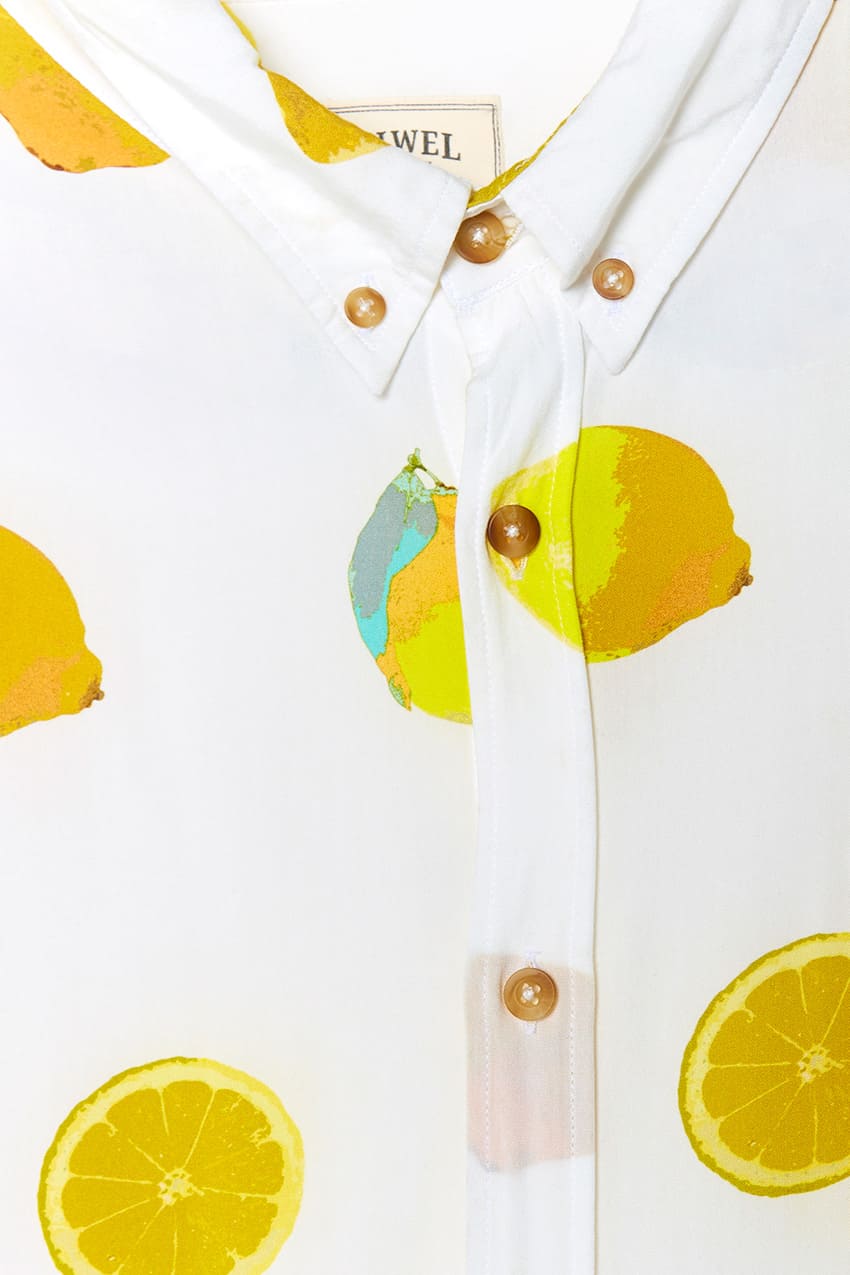 Camisa Fruit snow white Tiwel 03 Camisa Fruit snow white Tiwel 03
