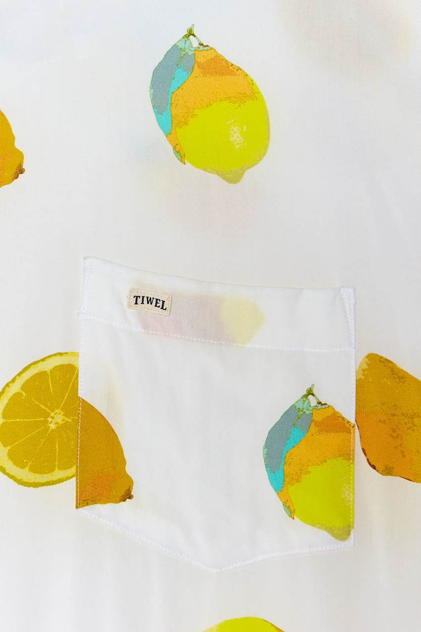 Camisa Fruit snow white Tiwel 03b Camisa Fruit snow white Tiwel 03b