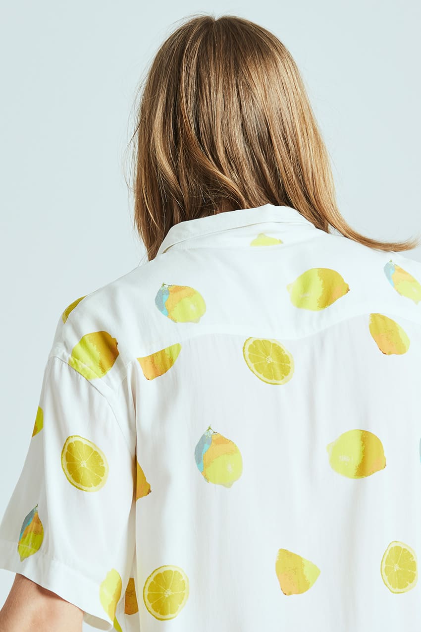 Camisa Fruit snow white Tiwel 04 Camisa Fruit snow white Tiwel 04
