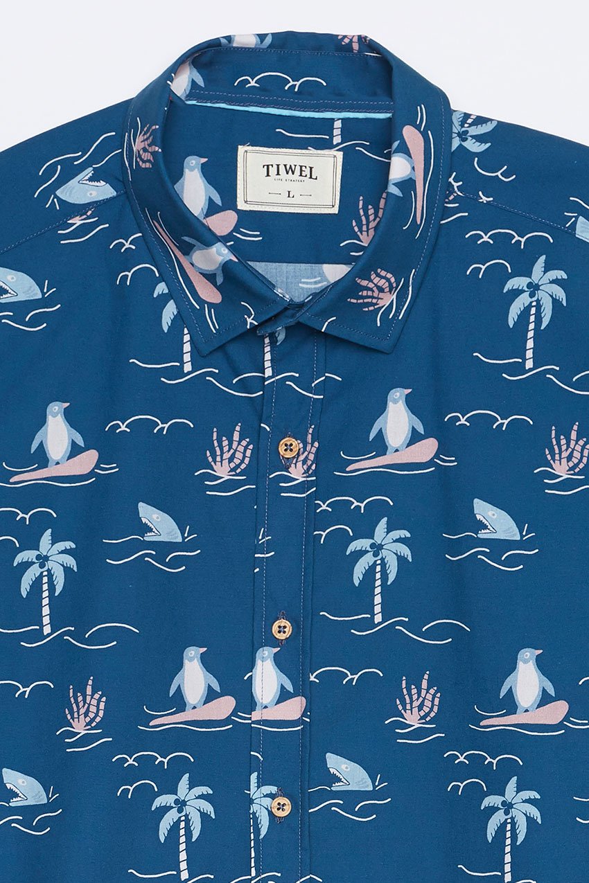 Camisa Honolulu Tiwel deep water 04 Camisa Honolulu Tiwel deep water 04