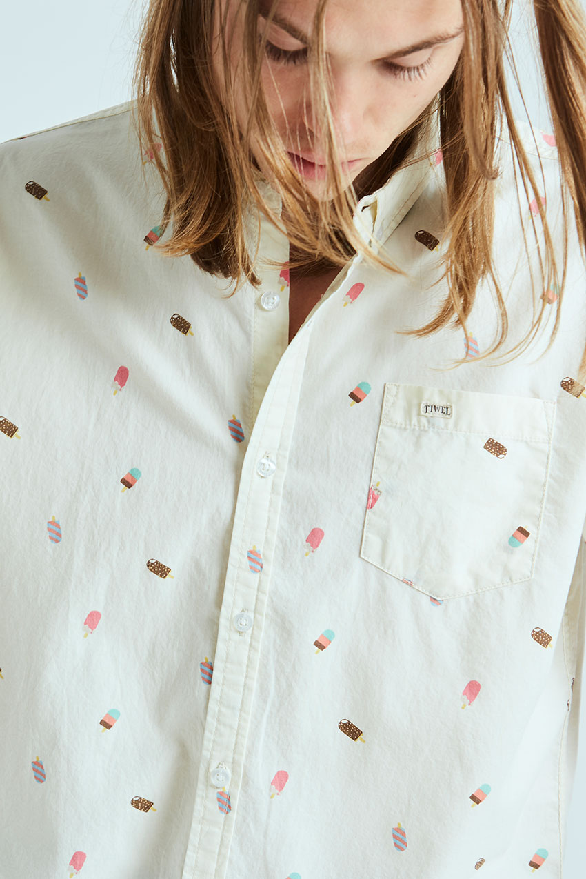Camisa Ice Tiwel off white 02 Camisa Ice Tiwel off white 02