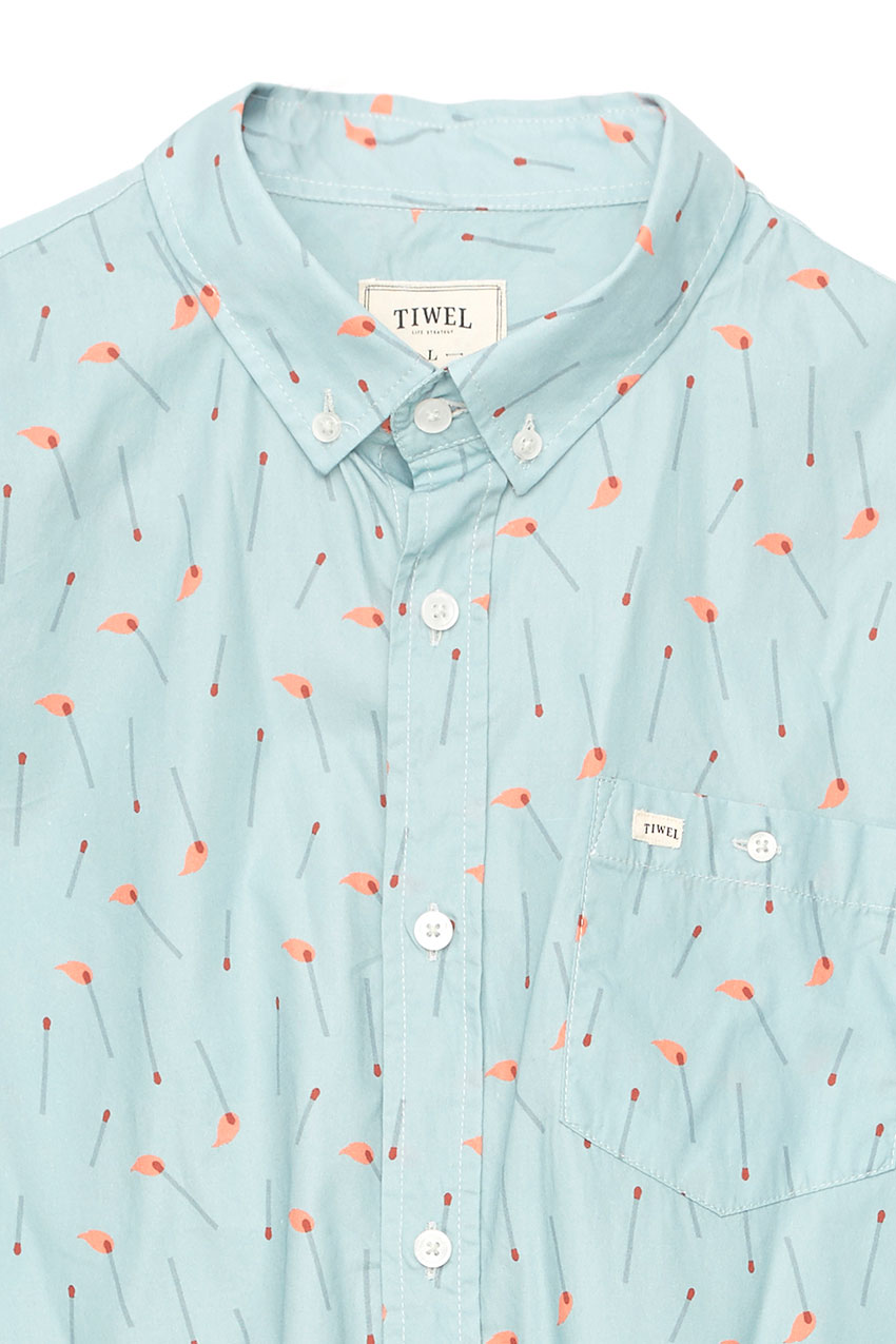 Camisa Ligth Tiwel Pale Blue 07 Camisa Ligth Tiwel Pale Blue 07