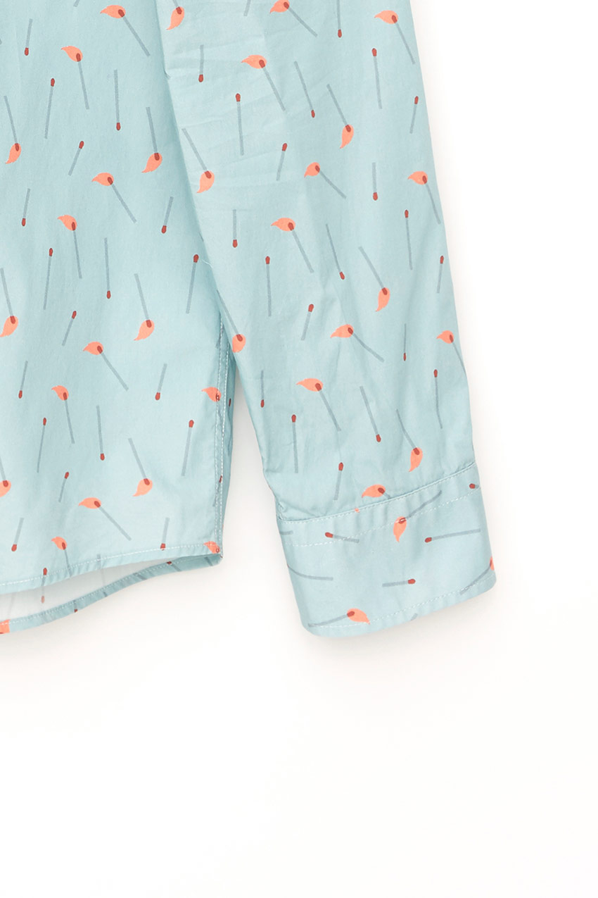 Camisa Ligth Tiwel Pale Blue 08 Camisa Ligth Tiwel Pale Blue 08