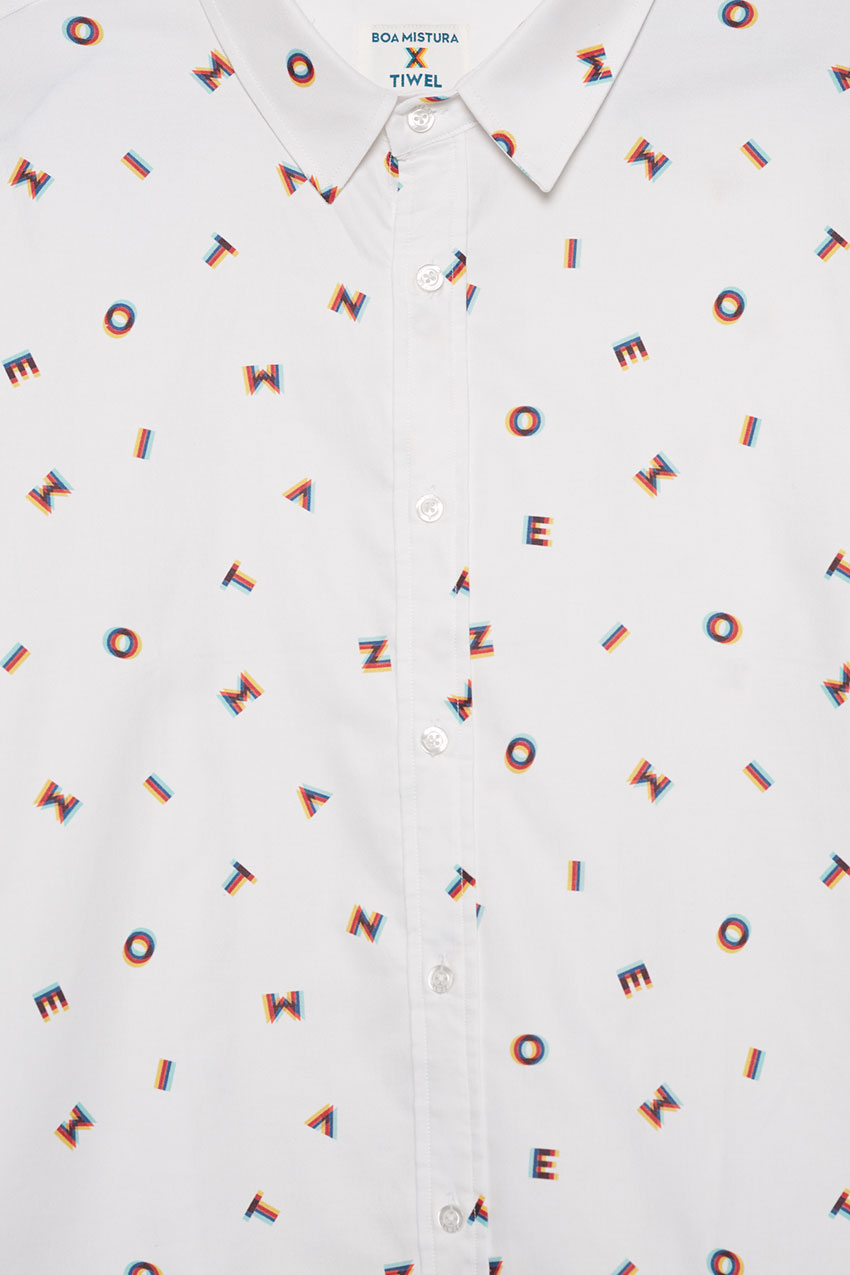 Camisa Movimiento Boa Mistura Bright White 02 Camisa Movimiento Boa Mistura Bright White 02