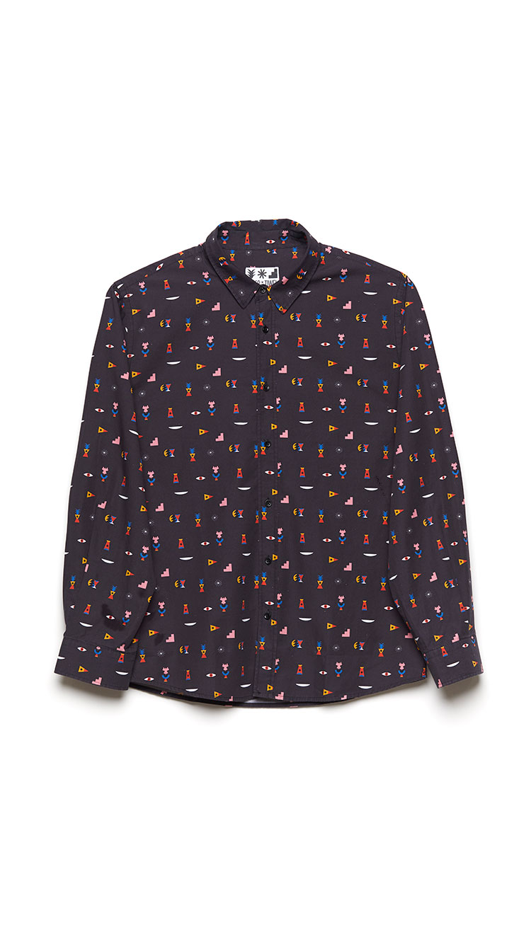 Camisa Oggy Elements Oggian Black 01 Camisa Oggy Elements Oggian Black 01