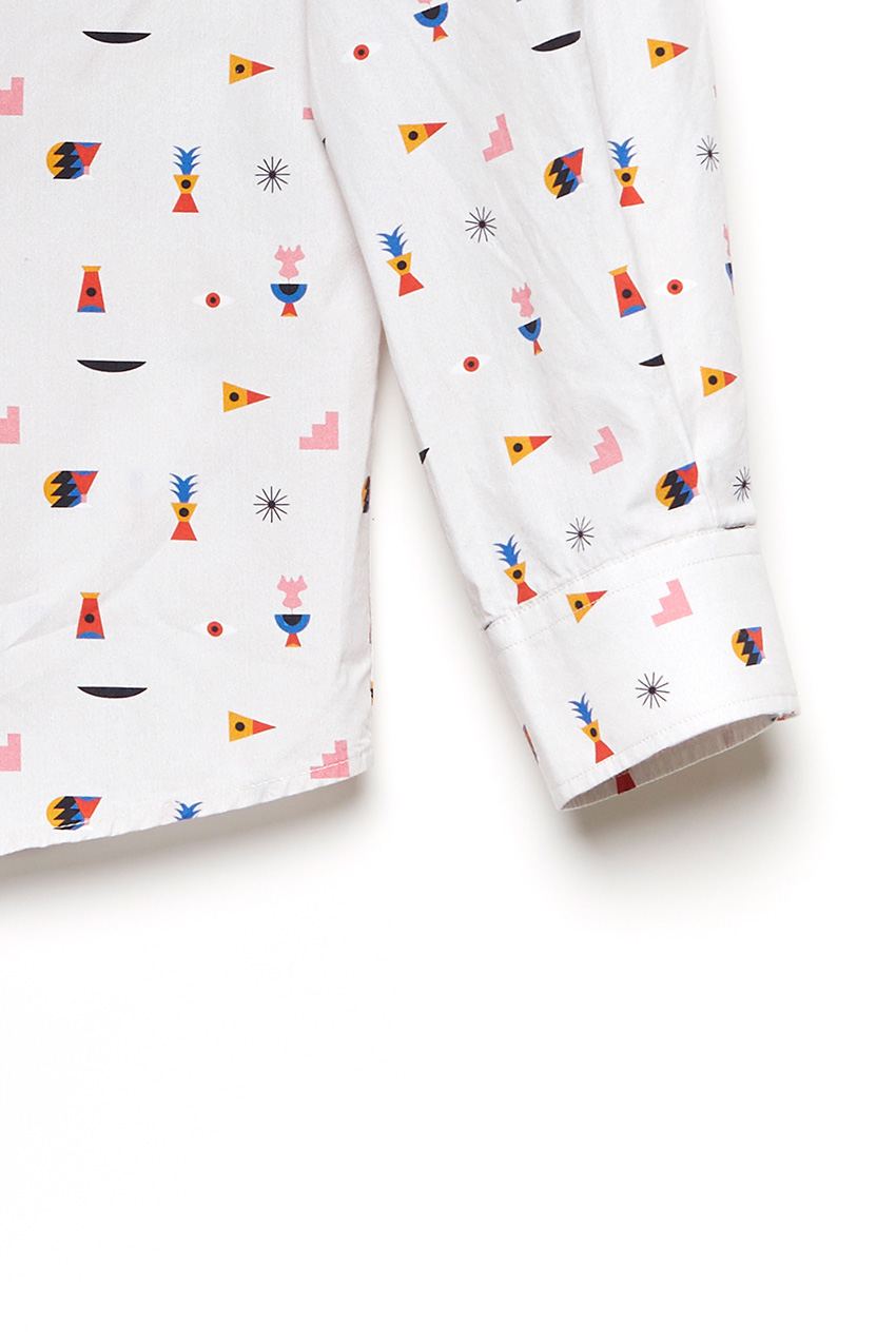 Camisa Oggy Elements Oggian Off White 03 Camisa Oggy Elements Oggian Off White 03