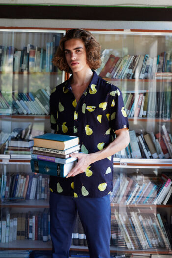Camisa Peras Summer Pirate Black 02