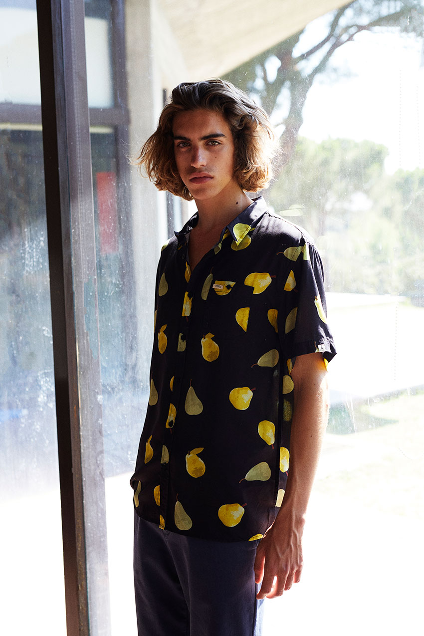 Camisa Peras Summer Pirate Black 04 Camisa Peras Summer Pirate Black 04