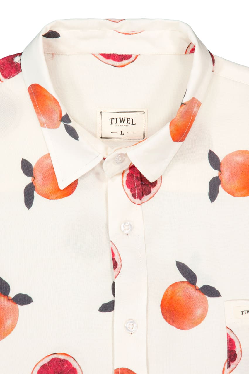 Camisa Pomelo Tiwel Off White 03 Camisa Pomelo Tiwel Off White 03