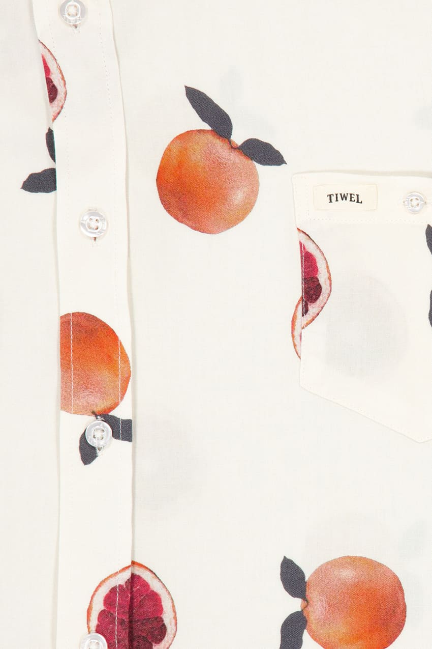 Camisa Pomelo Tiwel Off White 05 Camisa Pomelo Tiwel Off White 05