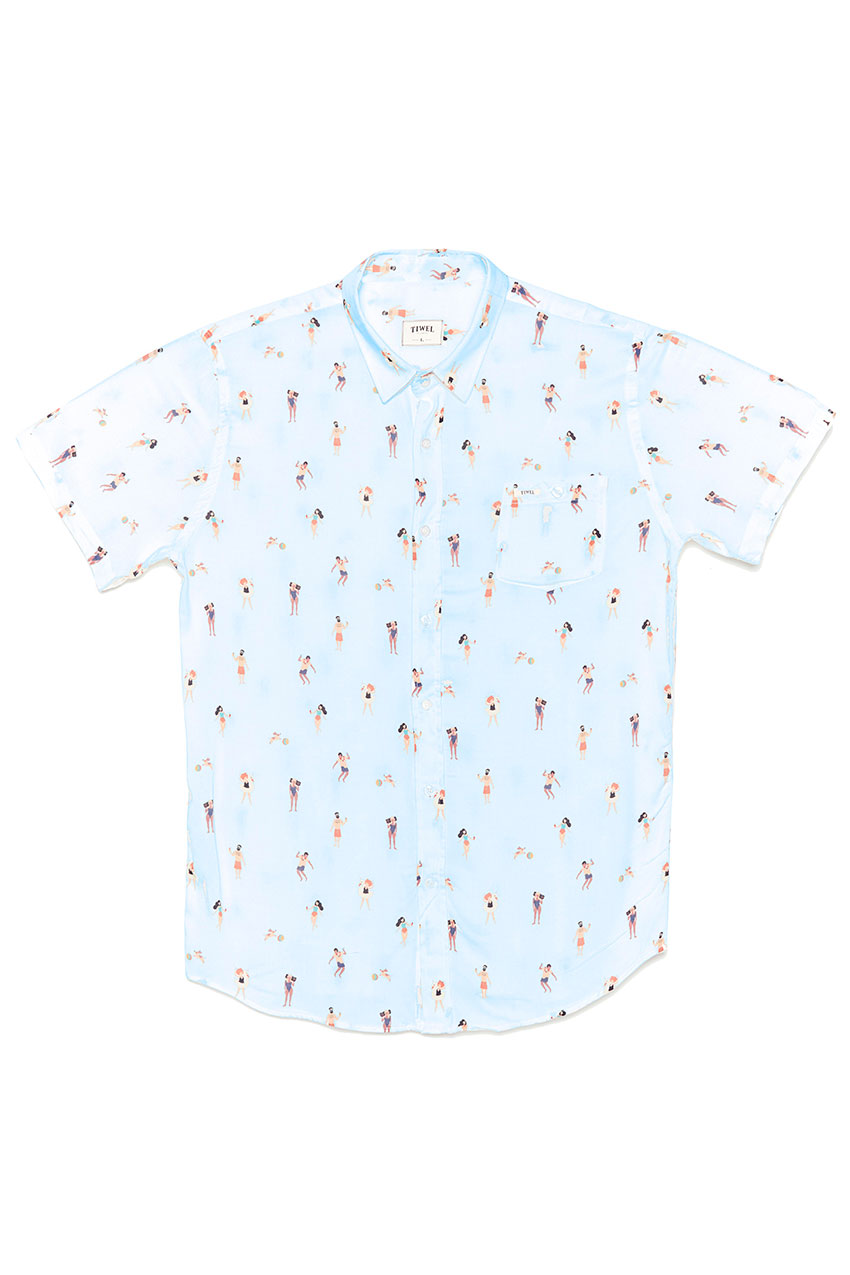 Camisa Pool Party WorkBlue 01 Camisa Pool Party WorkBlue 01