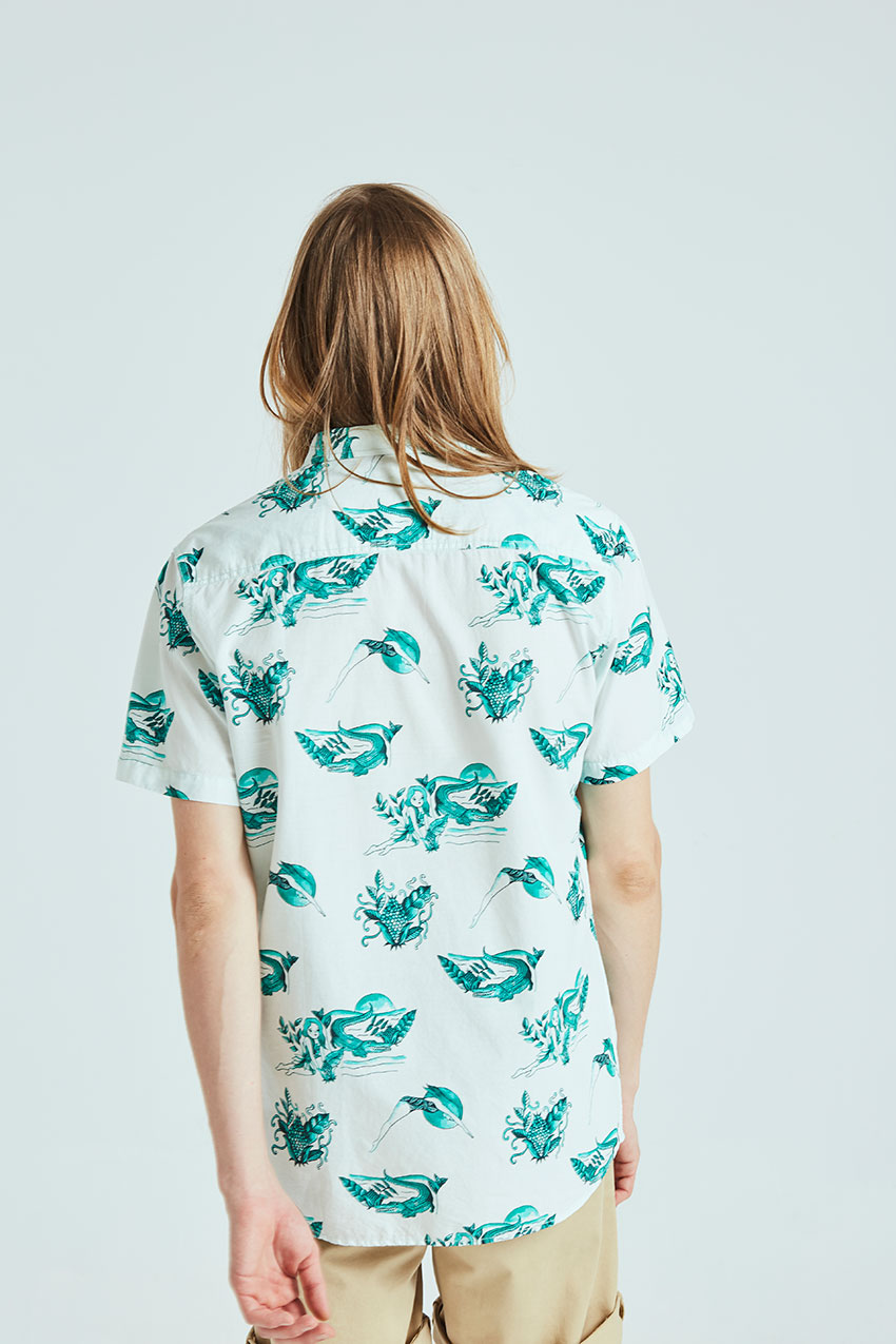 Camisa Swamp snow white 02 Camisa Swamp snow white 02