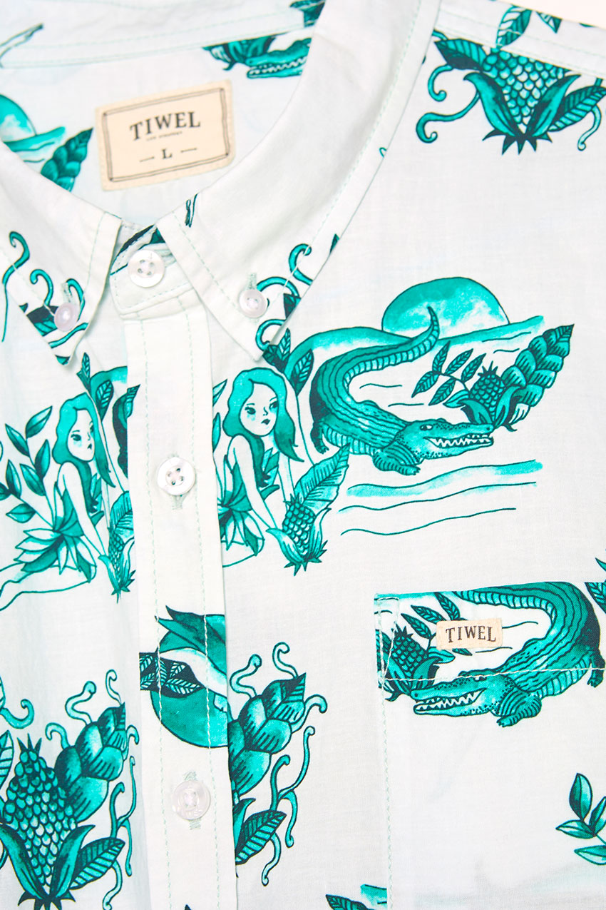 Camisa Swamp snow white 05 Camisa Swamp snow white 05