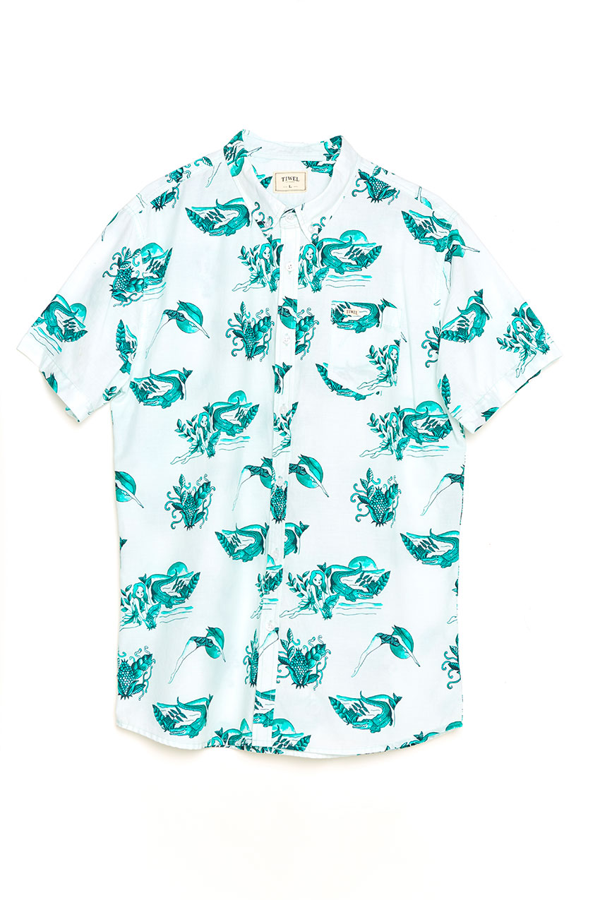 Camisa Swamp snow white Camisa Swamp snow white