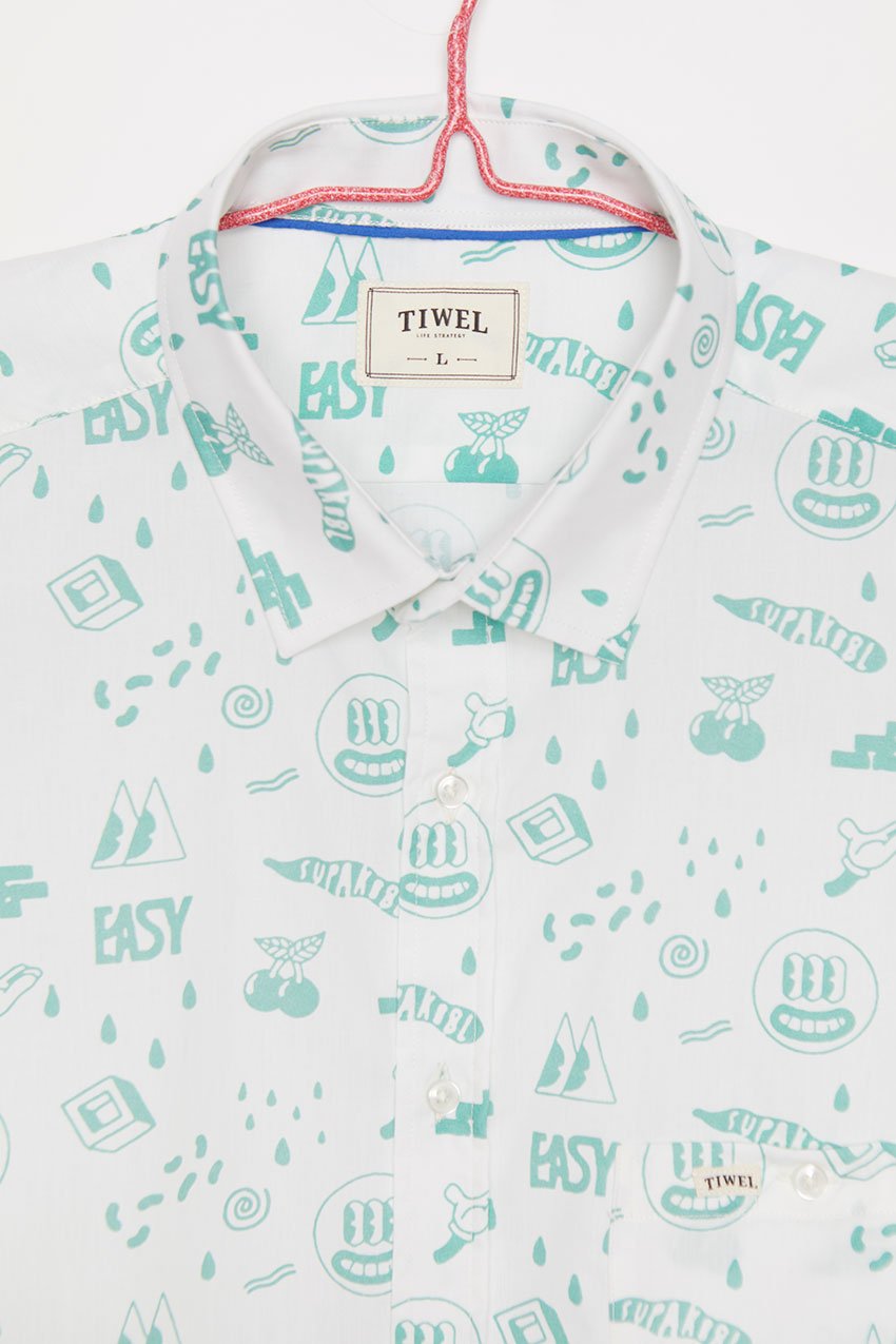 Camisa Teetee Tiwel Yeye Weller off white 01 Camisa Teetee Tiwel Yeye Weller off white 01