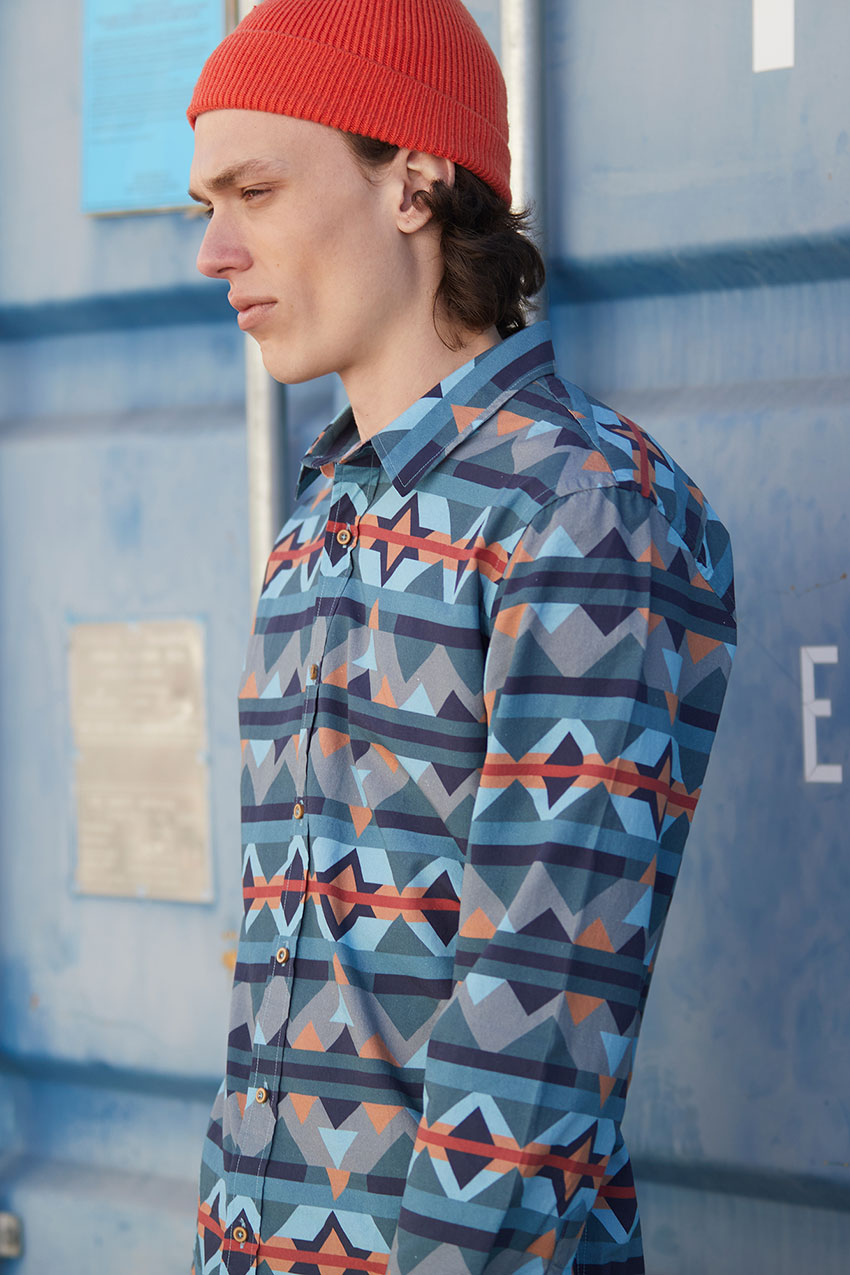 Camisa Tribal Green Milieu 07