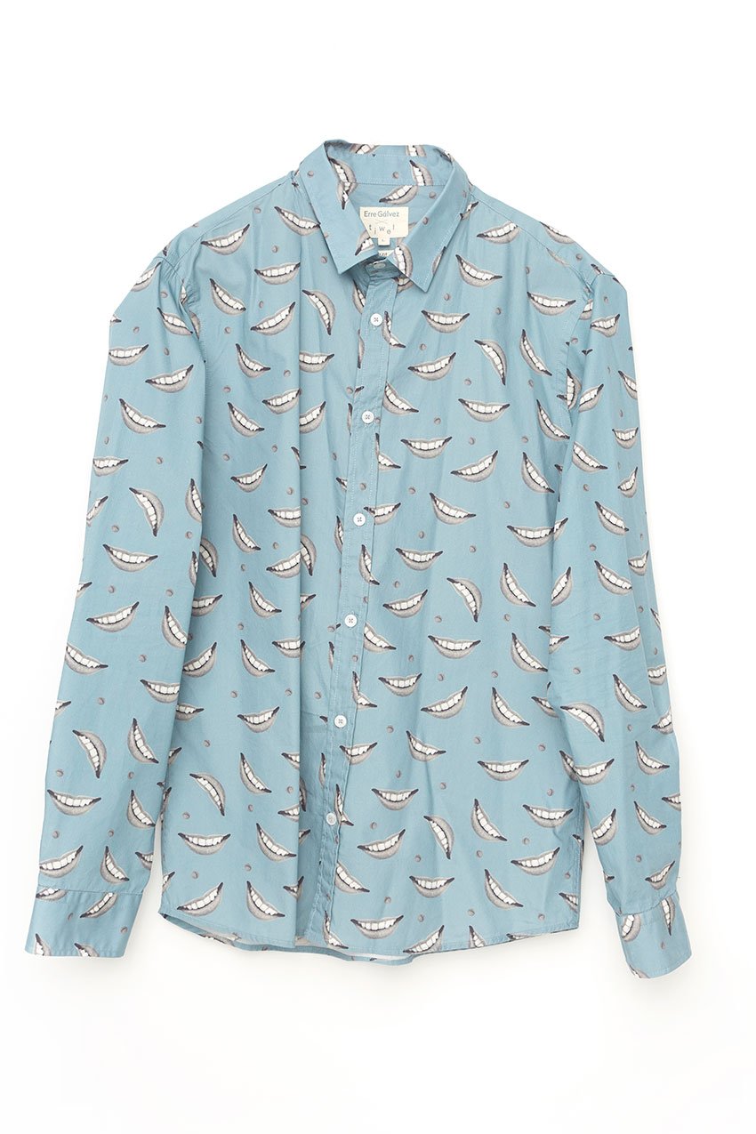 Camisa-White-Teeth-Tiwel-Blue-Yonder Camisa-White-Teeth-Tiwel-Blue-Yonder