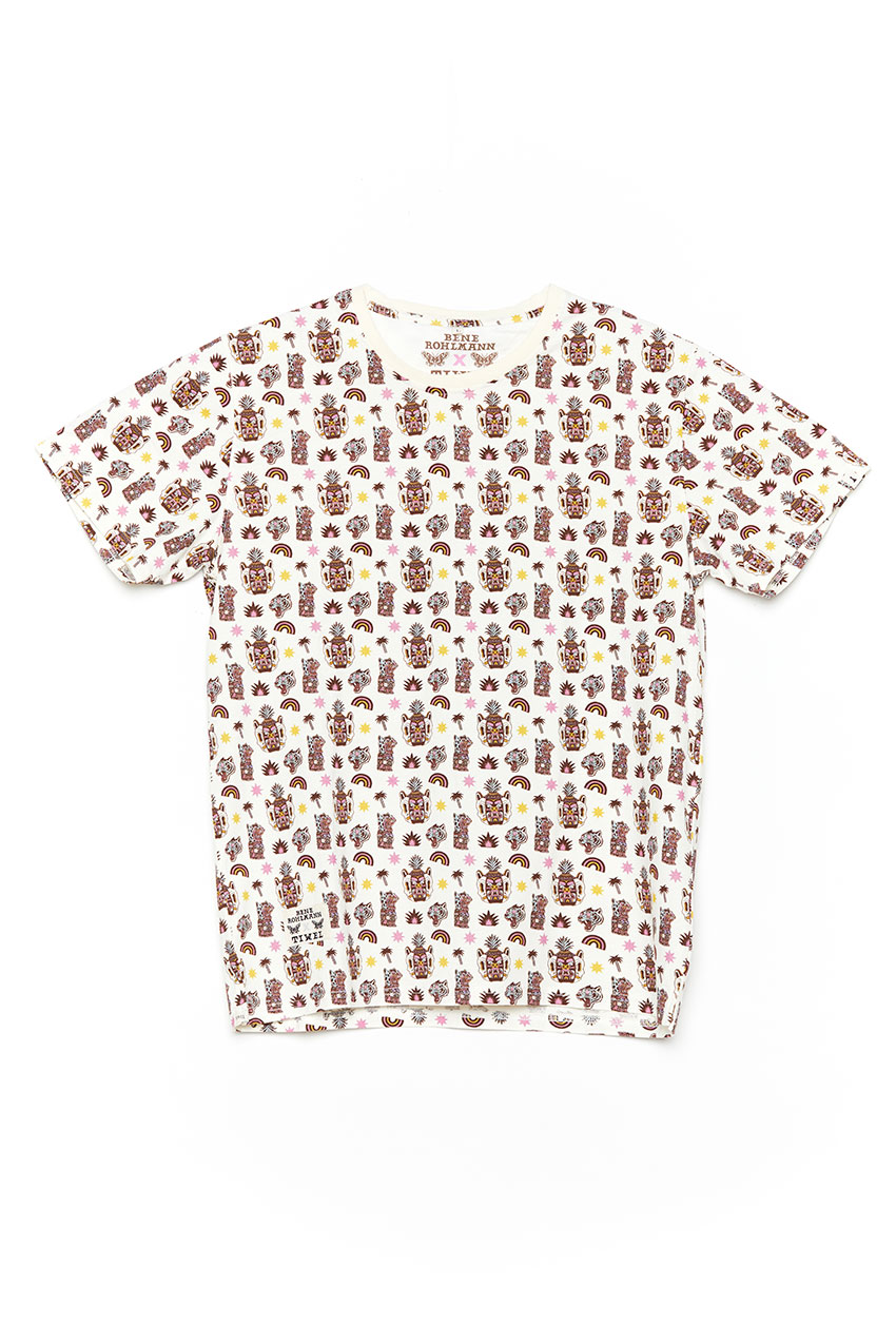 Camiseta Bene-Aztec Off White by Bene Rohlmann 01 Camiseta Bene-Aztec Off White by Bene Rohlmann 01