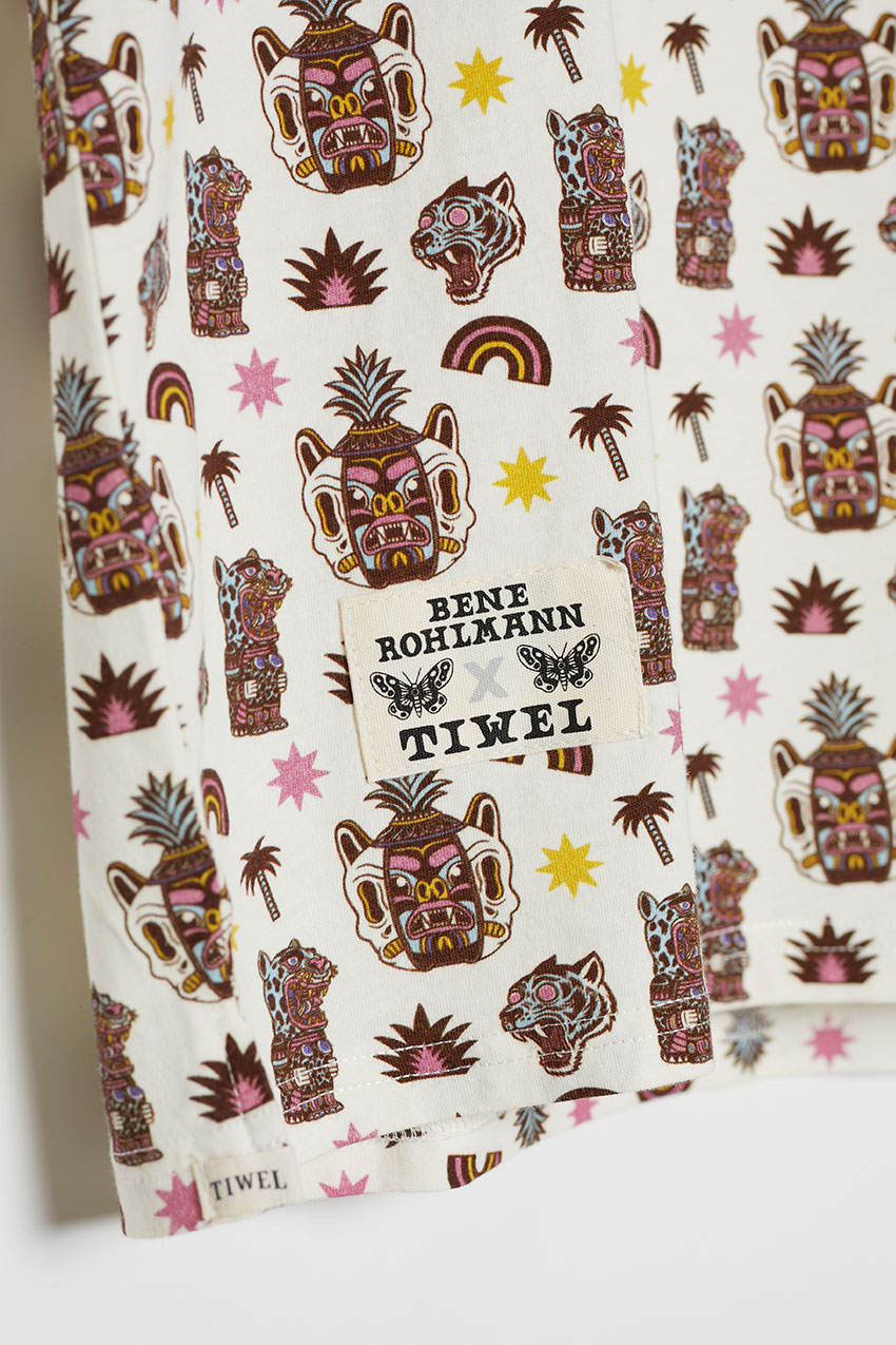 Camiseta Bene-Aztec Off White by Bene Rohlmann 02 Camiseta Bene-Aztec Off White by Bene Rohlmann 02