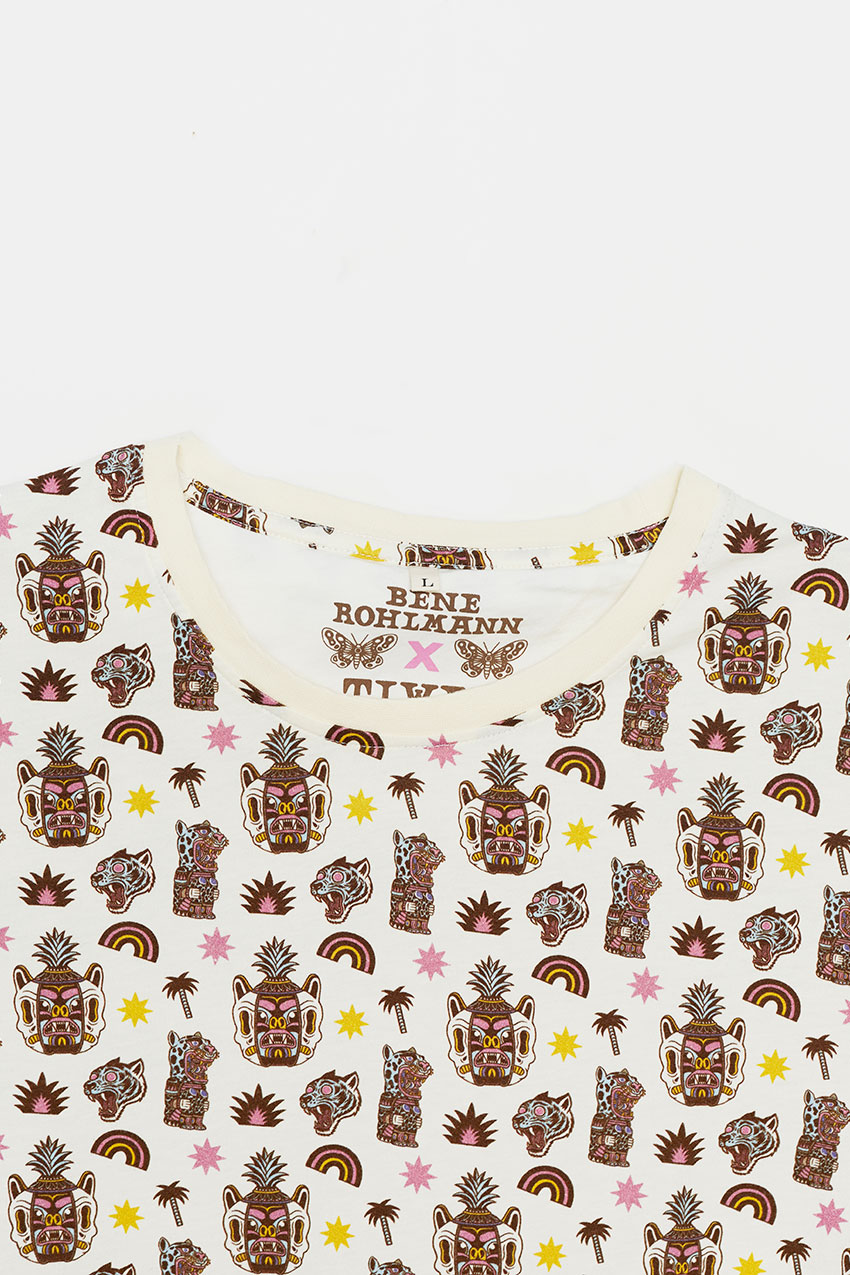 Camiseta Bene-Aztec Off White by Bene Rohlmann 03 Camiseta Bene-Aztec Off White by Bene Rohlmann 03