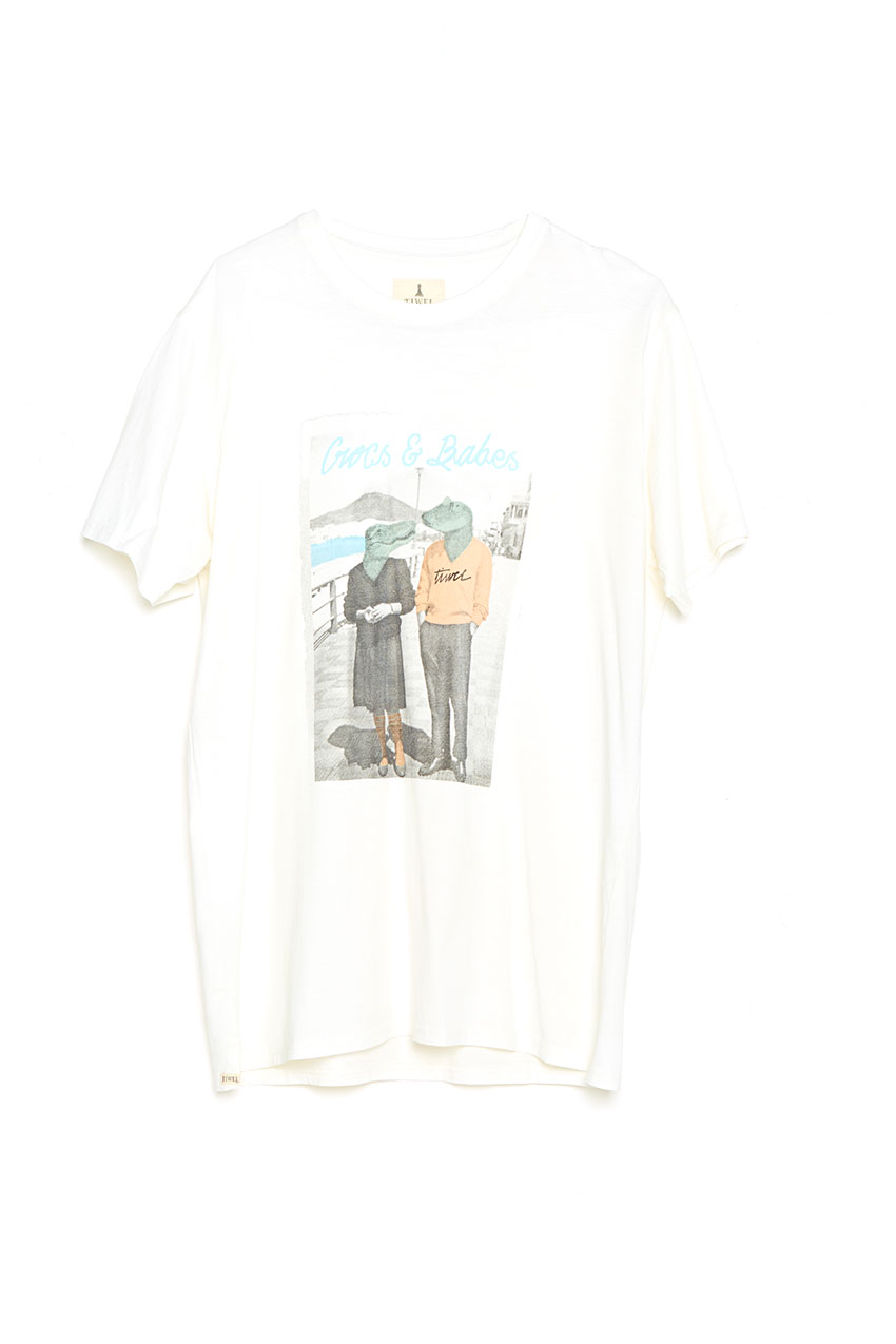 Camiseta Boyfriend Tiwel snow white Camiseta Boyfriend Tiwel snow white