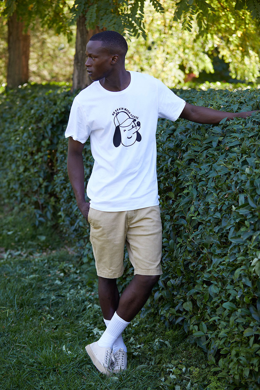 Camiseta Brain Wash Optic White 03