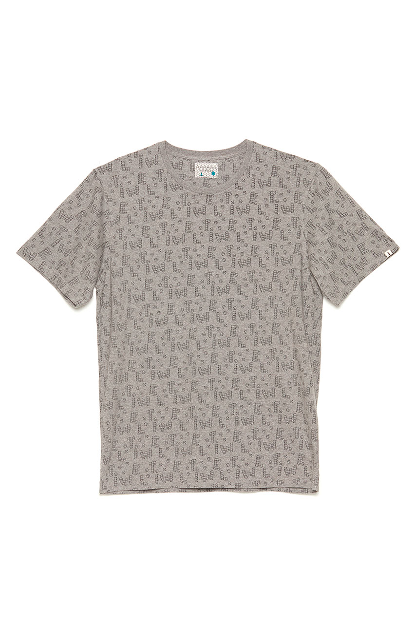 Camiseta Dice Toy David Sanchez Mid Grey Melange 01 Camiseta Dice Toy David Sanchez Mid Grey Melange 01