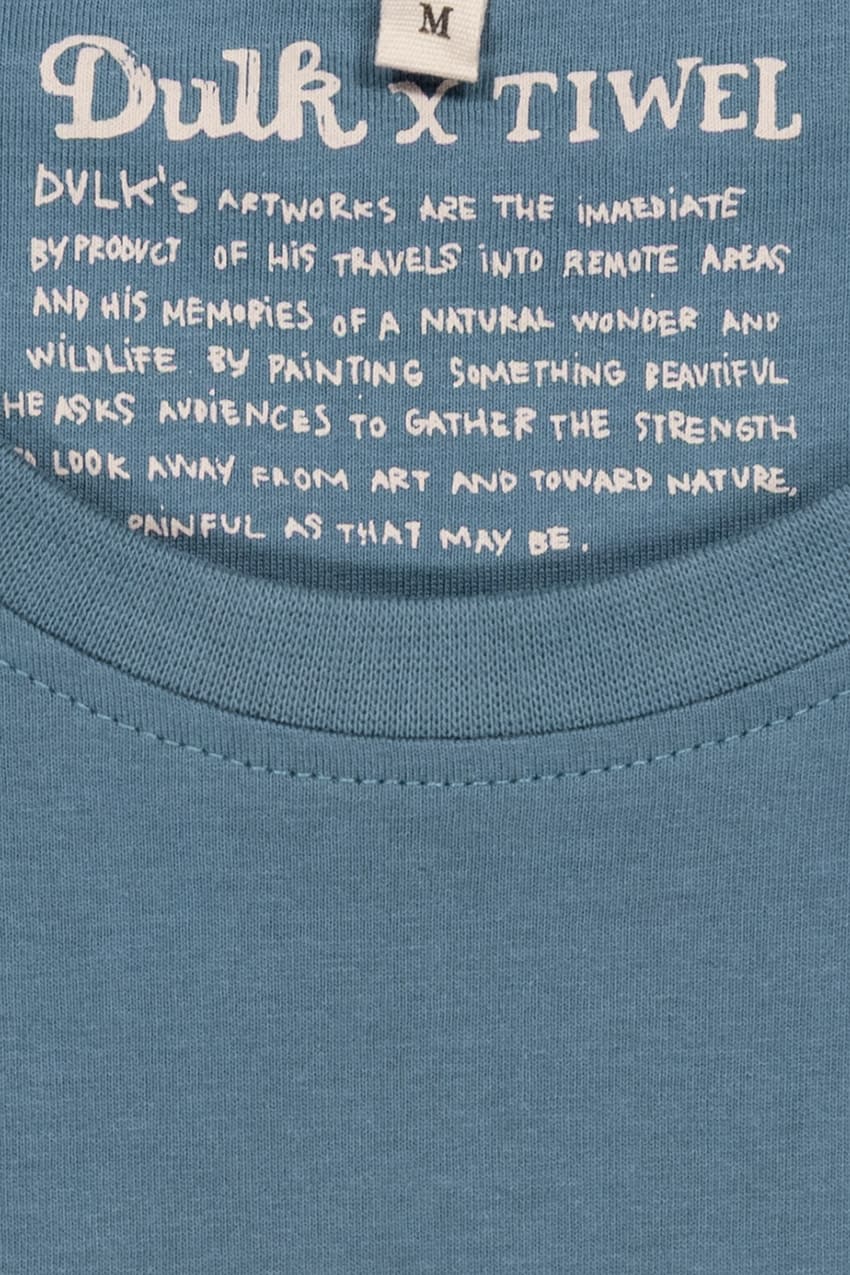 Camiseta Dulk Natural Faded Blue 05 Camiseta Dulk Natural Faded Blue 05