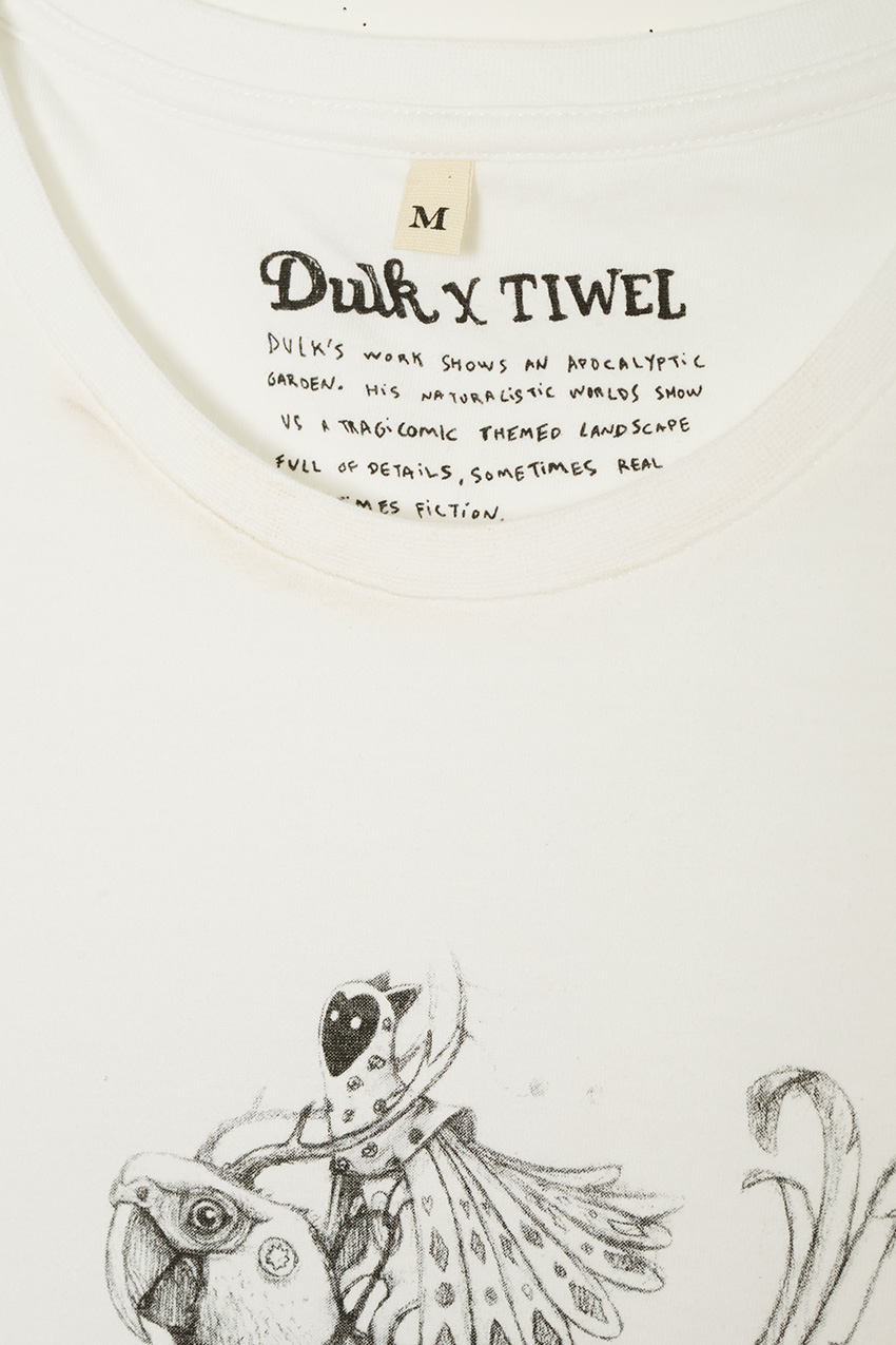 Camiseta Dulk Sketch Optic White 02 Camiseta Dulk Sketch Optic White 02