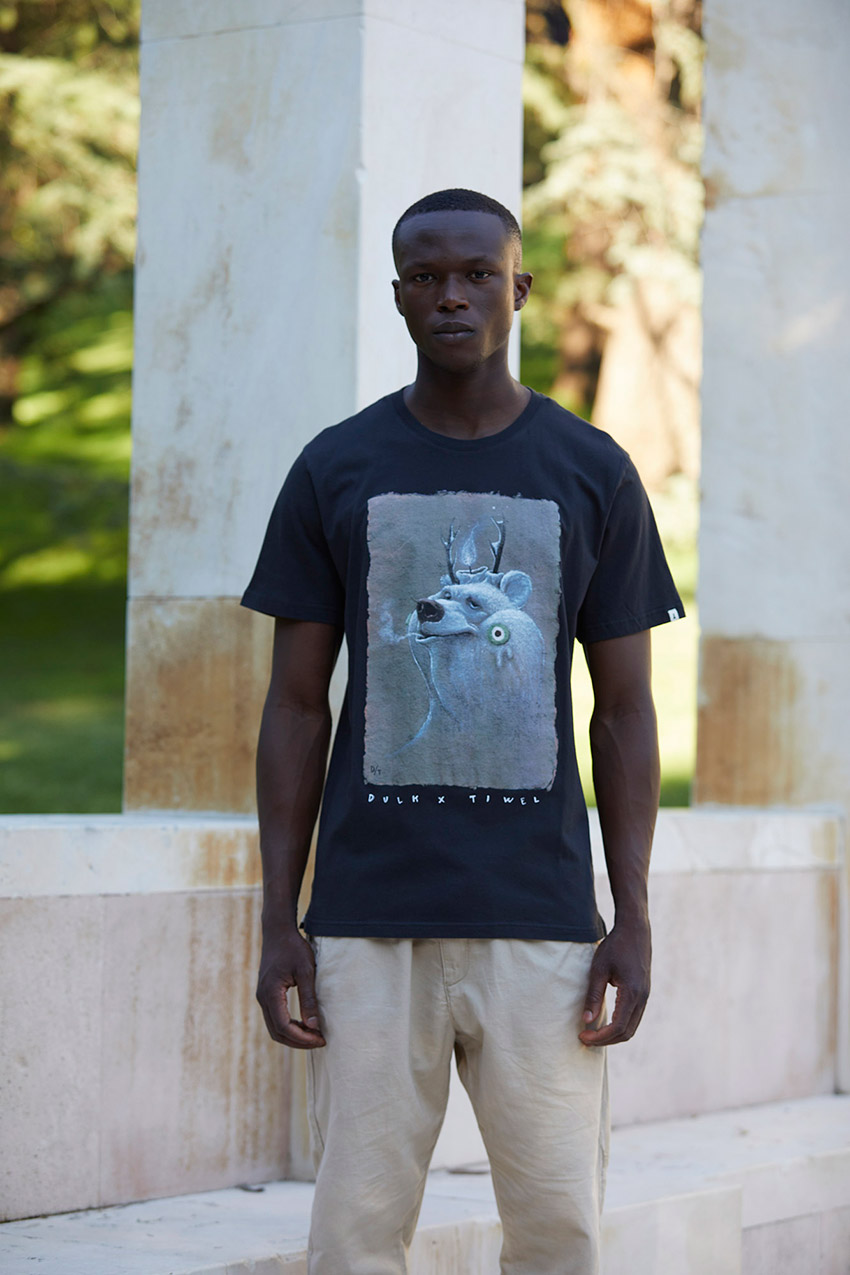 Camiseta Dulk Teddy Pirate Black 06