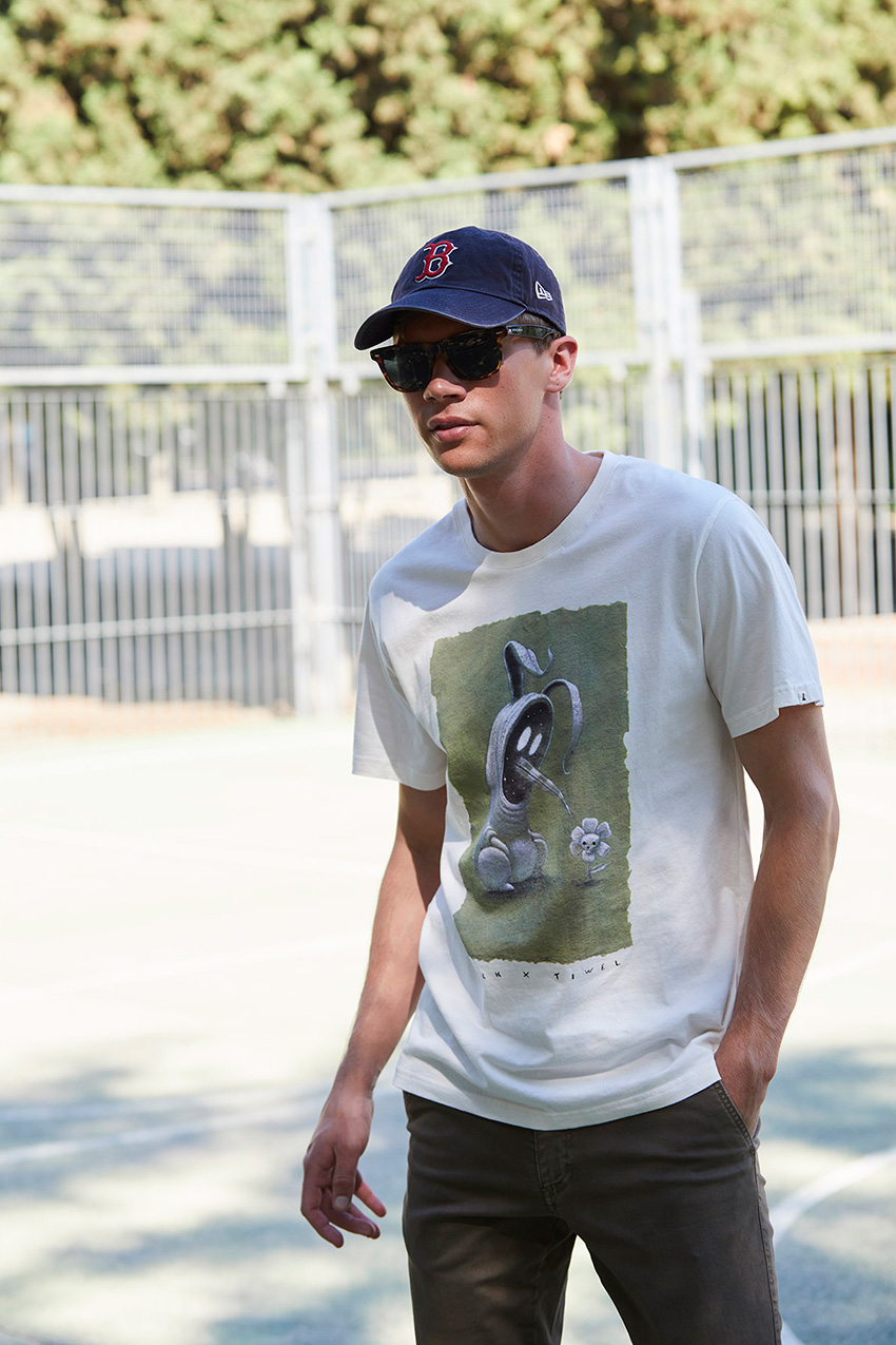 Camiseta Dulk Tim Off White 06 Camiseta Dulk Tim Off White 06