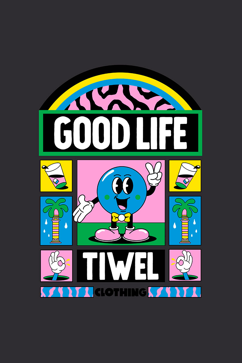 Camiseta Good Life Tiwel Yeye Weller pirate black 06 Camiseta Good Life Tiwel Yeye Weller pirate black 06
