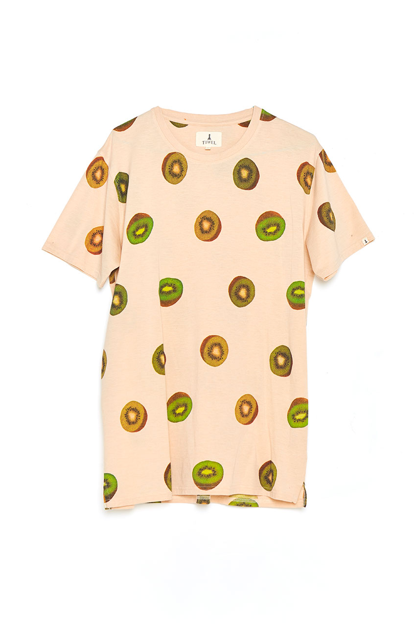 Camiseta-Kiwi-Tiwel-bleached-sand Camiseta-Kiwi-Tiwel-bleached-sand