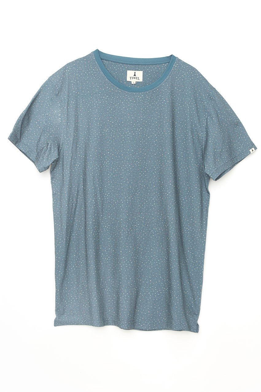 Camiseta-Lil-Tiwel-Dark-Graphite-Melange Camiseta-Lil-Tiwel-Dark-Graphite-Melange